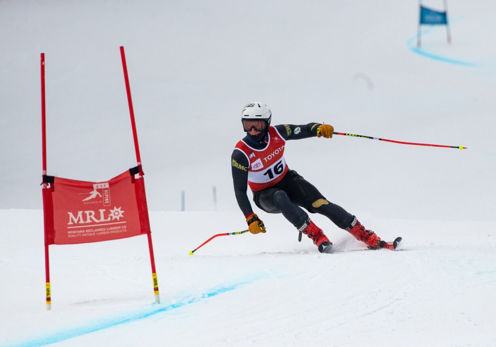 Rocky Mountain College Ski competes at Predator Cup at Bridger Bowl